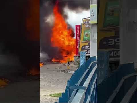 F4.000 Pegando fogo #caminhão #truckdriver #noticias