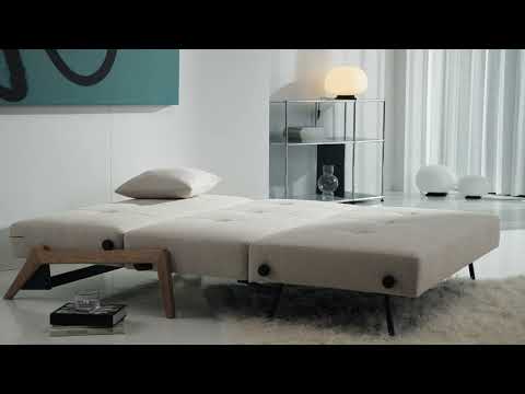 Cubed Sofa Bed Wood | DomAmbient | Sodobna notranja oprema