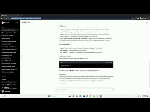 Calling Python File With Command Line Arguments From Another Python File
