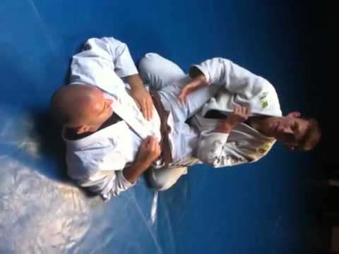 Wristlock from closed guard overhook