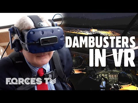 Back In Time: Experiencing The Dambusters Raid Through VR | Forces TV