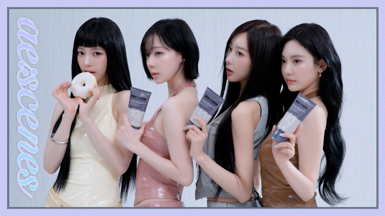 [ae:scenes] 달달했던 촬영🍩💘 | 에스파 미쟝센 비하인드 (aespa mise en scène Behind)