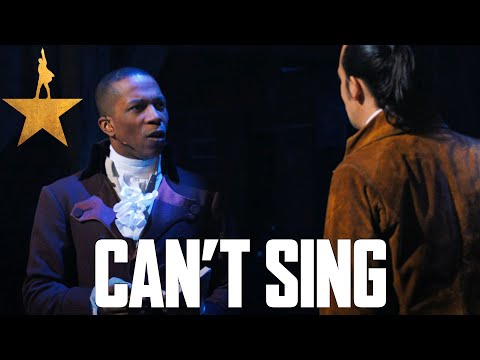 "Aaron Burr, Sir" but Aaron Burr can't sing | Hamilton