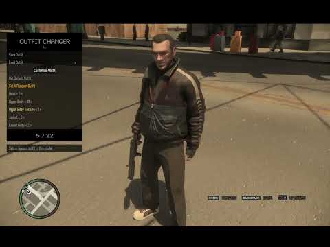 GTA IV RTX Remix – Niko Bellic PBR Materials Showcase | Weapons & Tires Update