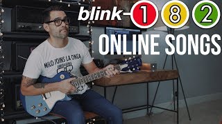 Blink-182 - Online Songs (Guitar Cover)