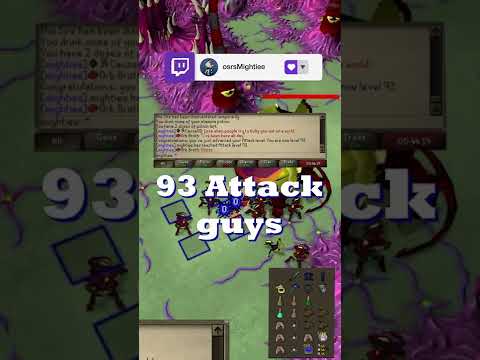Is OSRS Dead? 93 Attack - Mightiee Shorts