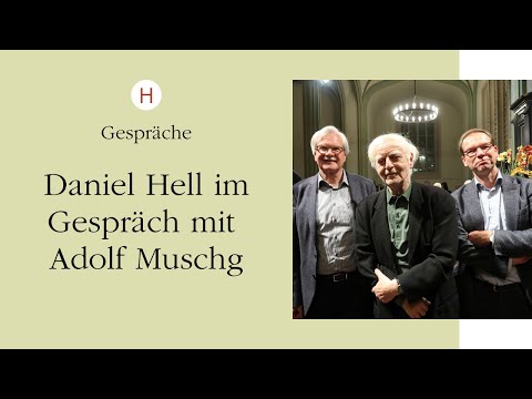 Daniel Hell im Gespräch mit Adolf Muschg am 5. Dezember 2017
