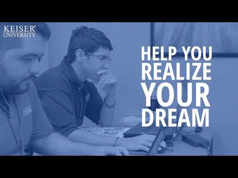 YouTube thumbnail featuring Keiser University