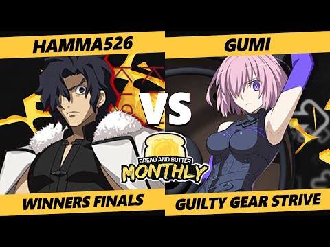 Bread and Butter 32 Winners Finals - hamma526 (Kouma) Vs. GUMI (Mash) Melty Blood: Type Lumina
