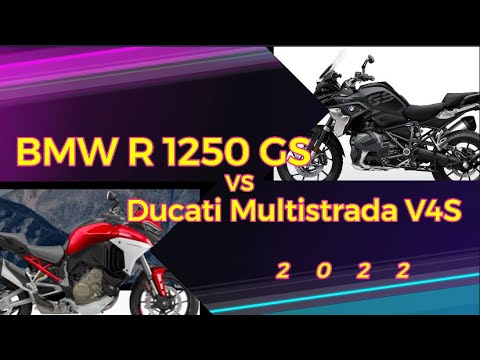 BMW R1250 GS vs. Ducati Multistrada V4S / my comparison test of the top travel enduros – who wins?