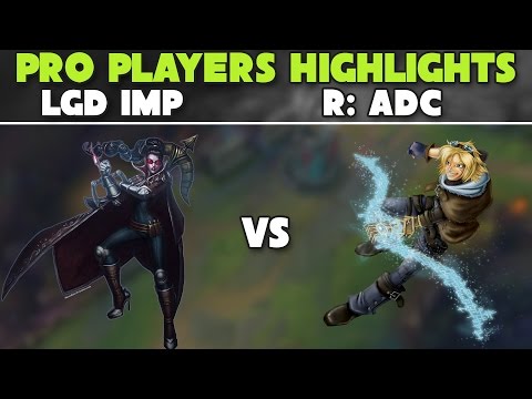 LGD Imp as Vayne vs Ezreal | R: ADC | Highlights