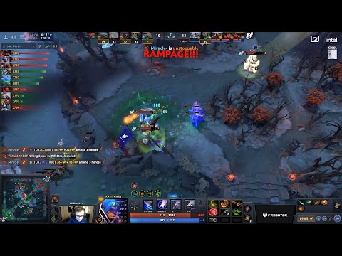 MIRACLE is BACK! with 18 min Rampage on signature AM