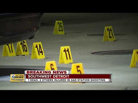 1 dead, 2 injured in gas station shooting in Detroit