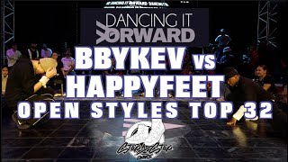 BBYKEV vs HXPPY FEET | Open Styles Top 32 | Dancing It Forward 2025 | #SXSTV