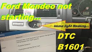 Síntomas del b1601 Ford