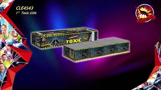 Ohňostroj TOXIC 320rán 25mm I+W