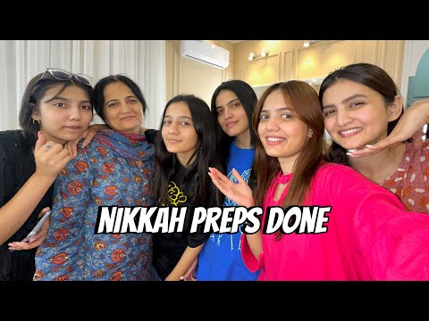 Nikkah ki sari tayariyan complete | Sistrology | Fatima Faisal