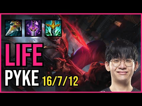 LIFE - PYKE vs. GRAGAS Support | KR MASTER | PATCH 11.2