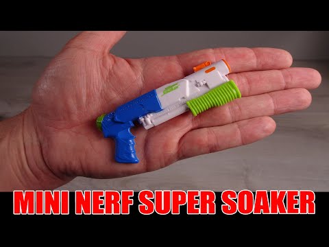 WELTWEIT KLEINSTE NERF SUPER SOAKER WASSERPISTOLE [Vorstellung | dertestmichel]
