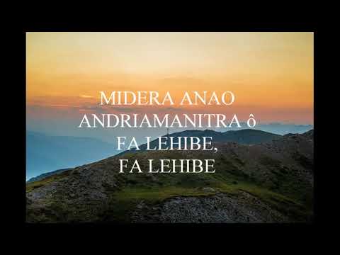 Andriamanitra he mahagaga HD paroles