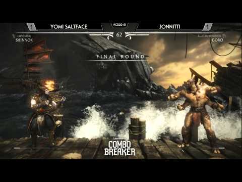 MKX After Hours @ Combo Breaker - YOMI Saltface vs Jonnitti [720p/60fps]