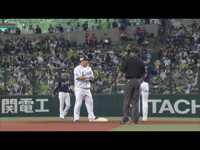 【8回表】今日も満塁で打った!! ライオンズ・中村 走者一掃の逆転タイムリー2ベース!! 2019/6/15 L-S
