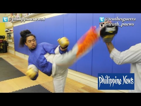 World Champion Fighter Geng Geng Arceo