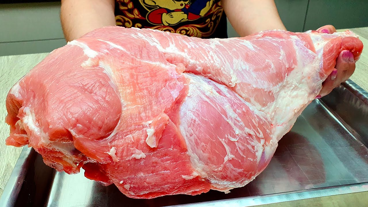 SUCULENTO E MUITO MACIO! 7 QUILOS DE PERNIL FEITO ASSIM VOCÊ AINDA NÃO VIU!