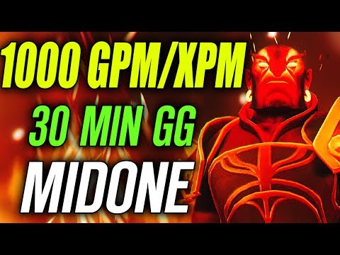 Secret MidOne • Ember Spirit • 1000 GPM/XPM — Pro MMR