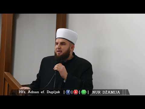 Hfz. Adnan Dupljak - Opasnost jezika 6.dio (ismijavanje i ponizavanje vjernika)
