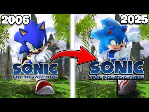 I Turned Sonic Games into MOVIE POSTERS...