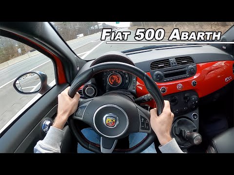 2013 Fiat 500 Abarth - The Loud Turbo Hatch You NEED to Drive (POV Binaural Audio)