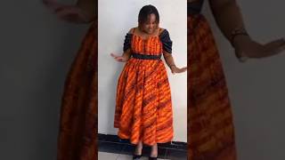 Beautiful kitenge outfit for Ladies #zamakalefashion #fashion #latestafricaprint #africanfashion