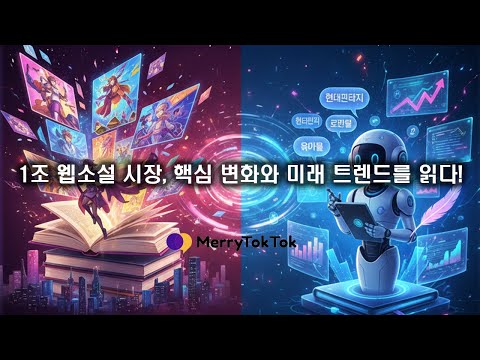 1조 웹소설 시장, 핵심 변화와 미래 트렌드를 읽다!