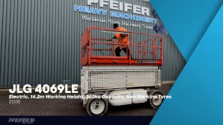 JLG 4069LE Electric, 14.2m Working Height, 360kg Capac scissor lift for sale - Image 4 | Machineryline IE JLG 4069LE Electric, 14.2m Working Height, 360kg Capac scissor lift | Image 4 - Machineryline