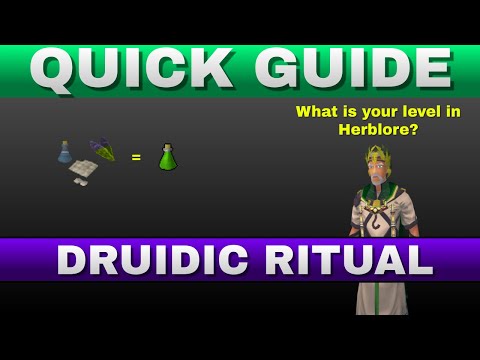 [RS3]: Druidic Ritual Quick Quest Guide - 2020