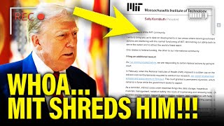 Universidade MIT dá um soco em Trump EM PÚBLICO