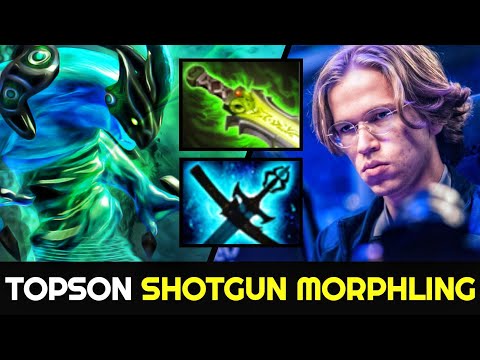 TOPSON Fast Game destroyed Enemies with Shotgun Morphling 7.26 Dota 2