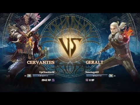UPCHUCK (CERVANTES) vs DREOLOGY619 (GERALT) SOUL CALIBUR 6 SETS