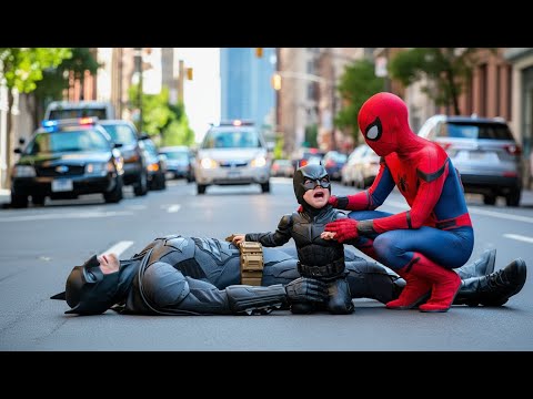 🕷️ Unexpected Team-Up: Spider-Man and What Happened to Batman | 🦇 AI Superhero Short Film
