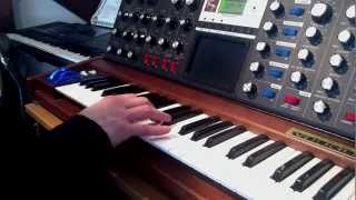 Elton John, Fanfare, Roland Jupiter 6, Minimoog cover