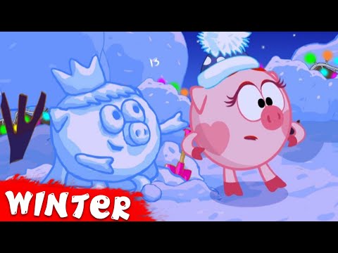 KikoRiki 2D | Charming episodes about Winter | Cartoon for Kids