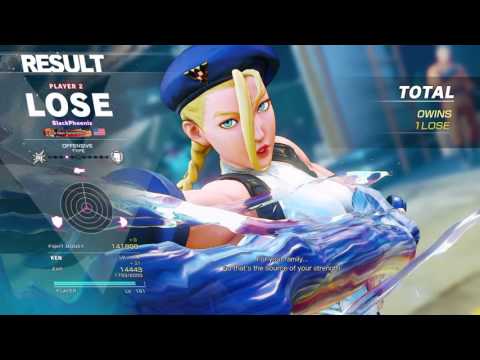 Ken vs. Cammy (Casual Match)