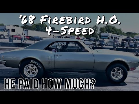 Adam Strang | NHRA Stock Eliminator D/S 1968 Pontiac Firebird 400 H.O. | 4-speed