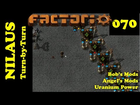 Lets Play Factorio S3E70 - Uranium Hexaflouride and U235 Fuel Rods