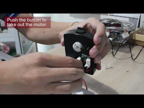 (TCN Machine) : Tutorial on how to change Spiral Motor