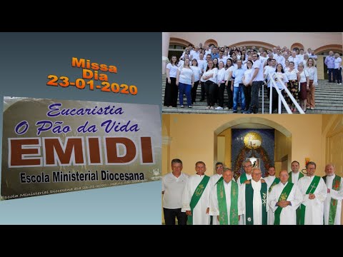 EMIDI - Escola Ministerial Diocesana dia 23-01-2020 - Missa de encerramento e entrega do CERTIFICADO