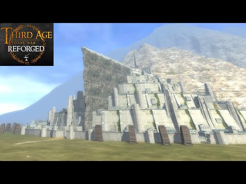 MINAS TIRITH, WARRIORS OF THE WHITE CITY (Siege Battle) - Third Age: Total War (Reforged)