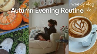 first few days of october VLOG 🍂 | autumn evening routine 2023