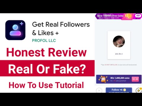 Get Real Followers & Likes Plus App Review | Get Real Followers & Likes App Real Or Fake?